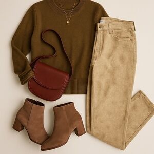 Zara Light Tan Trousers